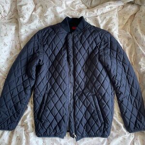 Men’s Navy Quilted Jacket